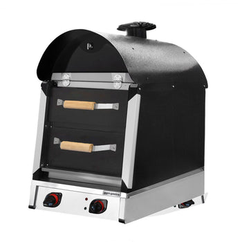 Elektrikli Kumpir Patates Fırını - Manuel - 3 kW - 2 Çekmeceli