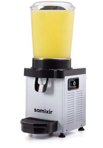 Soğuk İçecek Dispenseri - 10 Lt., Karıştırıcılı - Manuel - Inox - Samixir