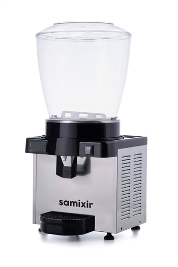 Panaromik Dijital Soğuk İçecek Dispenseri, 22 Lt. - Inox - Samixir