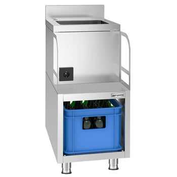 Bar Mikser Ünitesi – Lavabolu ve Raflı - 400x590 mm