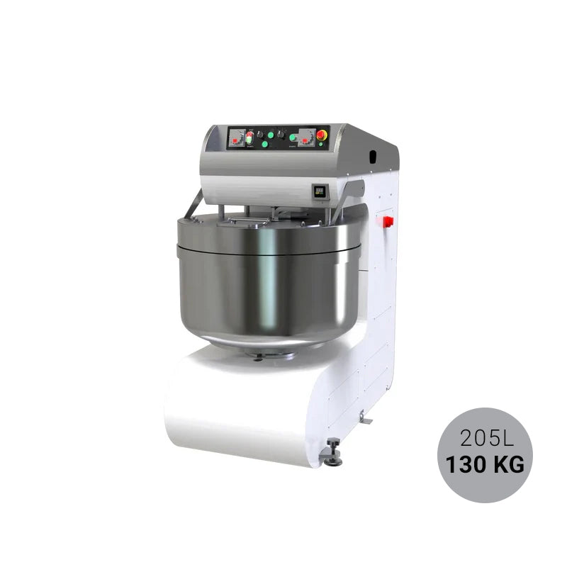Pastane Spiral Hamur Yoğurma Makinesi - 205 Litre/ 130 kg - Memak