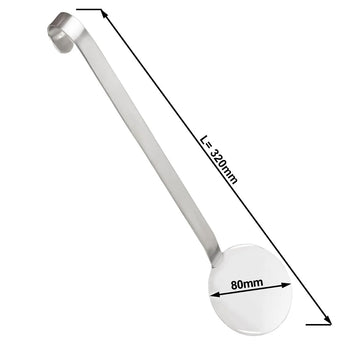 Pilav Servis Kaşığı - Ø80mm - Paslanmaz Çelik - (4 Adet)