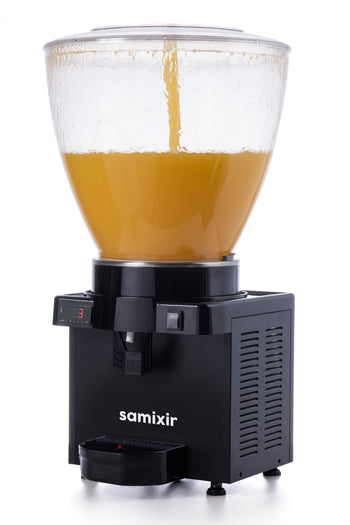 Panaromik Dijital Soğuk İçecek Dispenseri, 40 Lt. - Siyah - Samixir