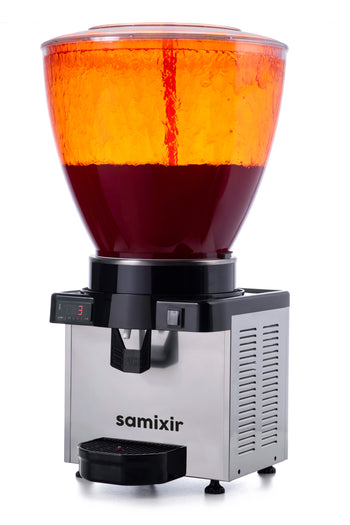 Panaromik Dijital Soğuk İçecek Dispenseri, 40 Lt. - Inox - Samixir