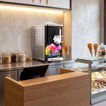 Dondurma Makinesi - 11,25 Lt./sa - 1,5 kW - 1 Çeşit için