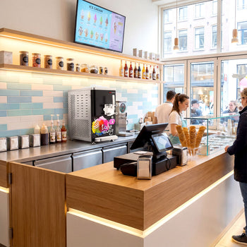 Dondurma Makinesi - 11,25 Lt./sa - 1,5 kW - 1 Çeşit için