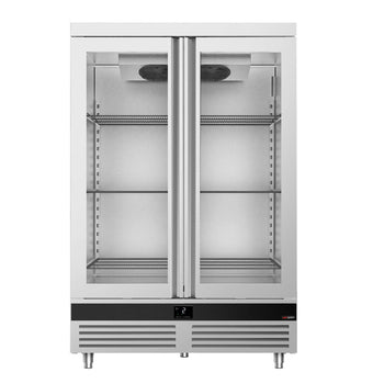 Buzdolabı - GN 2/1 - 1400 litre - 2 Cam Kapılı