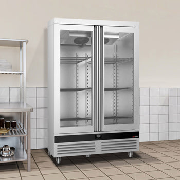 Buzdolabı - 1200 litre - 2 Cam Kapılı