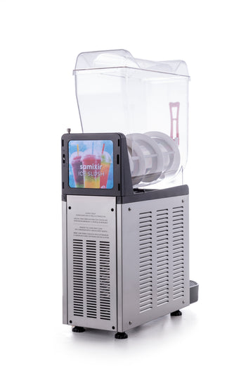 Slush Mono, Granita, Meyve Suyu Dispenseri, 12 Lt. - İnox - Samixir