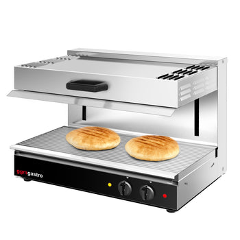 Elektrikli Pita Fırını / Salamander ÖZEL - 3,4 kW - 230 Volt - Yüksekliği Ayarlanabilir Isıtma Elemanları