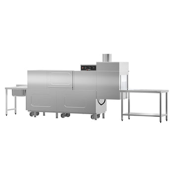 Konveyörlü Bulaşık Makinesi - Dijital - 31 kW - Kurutuculu - Besleme Tablası Sol