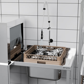 Konveyörlü Bulaşık Makinesi - Dijital - 31 kW - Kurutuculu - Besleme Tablası Sağ