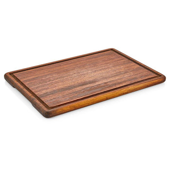 Biftek Pleyti - İroko Ahşap - 350x250mm - (6 adet)