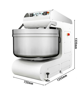 Pastane Spiral Hamur Yoğurma Makinesi - 205 Litre/ 100 kg - Memak