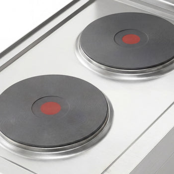 Set Üstü Elektrikli Ocak - 4kW - 2 Yuvarlak Pleyt