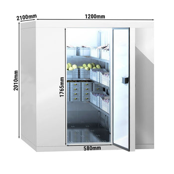 Derin Dondurucu Oda - 1200x2100mm - 3,2m³ - Perde dahil