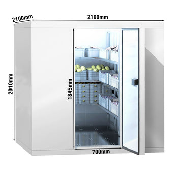 Derin Dondurucu Oda -2100x2100mm - 6,1m³ - Perde dahil