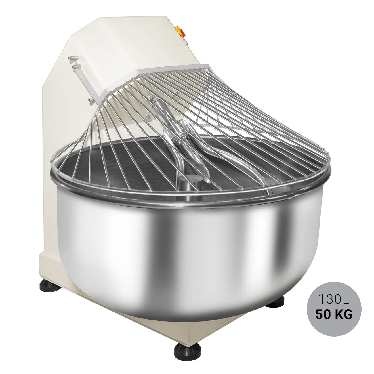 Hamur Yoğurma Makinesi - 130 litre / 50 Kg - Sabit Hazneli - 400 V