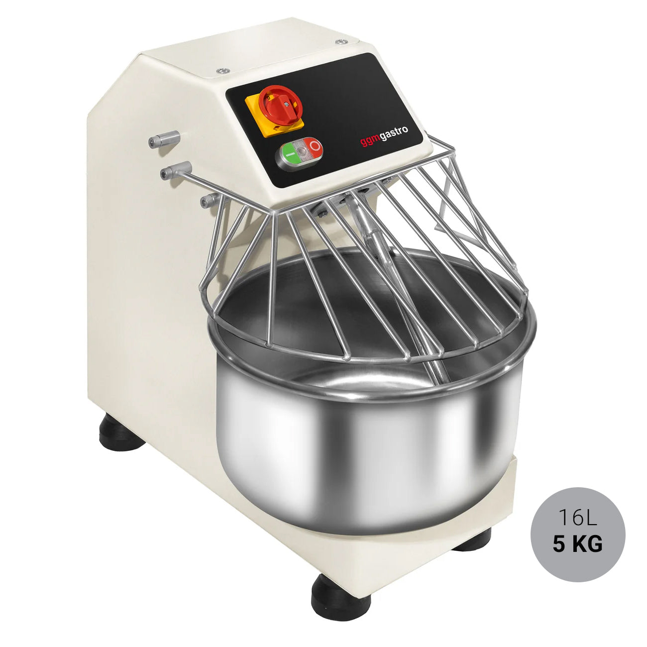 Hamur Yoğurma Makinesi - 16 litre / 5 Kg - Sabit Hazneli - 400 V