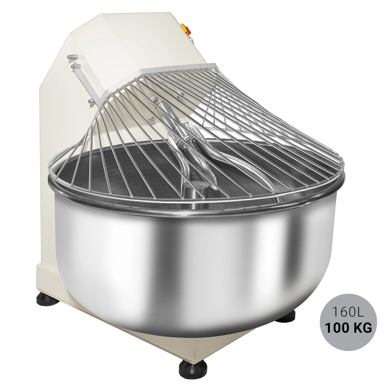 Hamur Yoğurma Makinesi - 160 litre / 100 Kg - Sabit Hazneli Kg - 400 V
