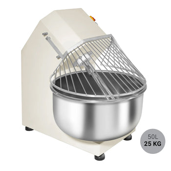 Hamur Yoğurma Makinesi - 50 Lt. / 25 Kg - Sabit Hazneli - 400 V