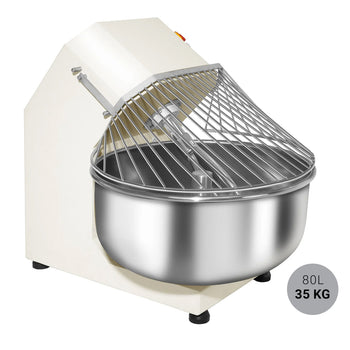 Hamur Yoğurma Makinesi - 80 Lt. / 35 Kg - Sabit Hazneli - 400 V