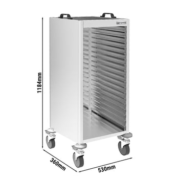 Tepsi Arabası - 18 Tepsi için 420x280 mm