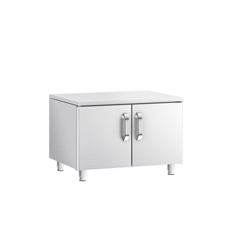 Paslanmaz Çelik Alt Stand - 800mm - 2 Kapılı
