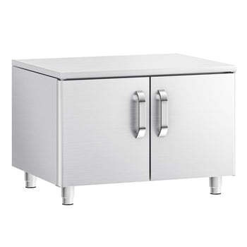 Paslanmaz Çelik Alt Stand - 800mm - 2 Kapılı