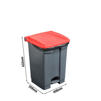 Pedallı Çöp Kovası - 45 Lt. | CAMBRO - (6 Adet)