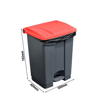 Pedallı Çöp Kutusu - 68 Lt. | CAMBRO - (6 Adet)