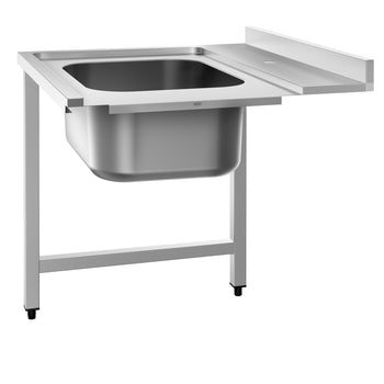 Giriş Tezgahı - 800 mm - Soldan Montajlı - 1 Lavabolu - DSHI1080WD için