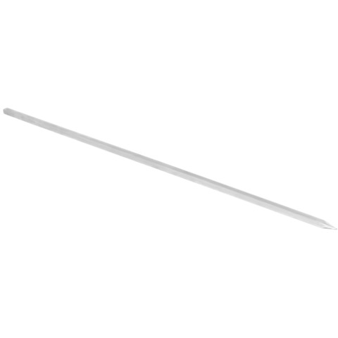 Alba - Krom Paslanmaz Kare Kalın Kebap Şişi - 650 mm - 50 Adet
