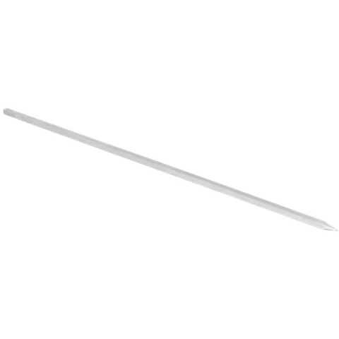 Alba - Krom Paslanmaz Kare Kalın Sebze Şişi - 650 mm - 50 Adet