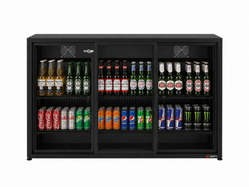 Bar Arkası Şişe Soğutucu Buzdolabı - Sürgü Cam Kapılı - 284 Lt