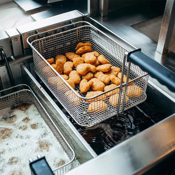 Elektrikli Çift Fritöz - 10+10 Litre - 18 kW
