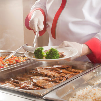 Soğuk Açık Büfe Tezgahı DUBLIN - 2000mm - Havuzlu & Tekerlekli - 5x GN 1/1 için