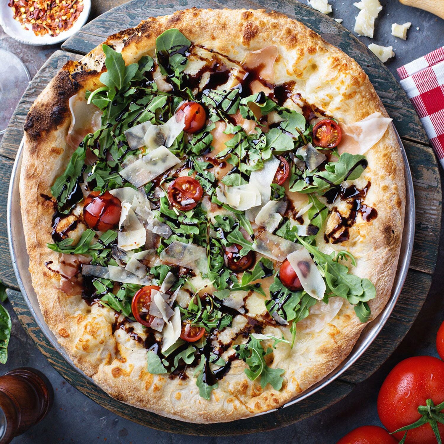 Gazlı Pizza Fırını - 4x30 cm - Dijital