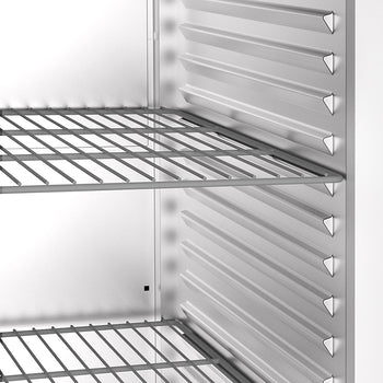 Buzdolabı Paslanmaz Çelik - GN 2/1 - 1400 Litre - 2 Kapılı