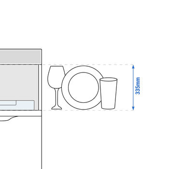 Bulaşık Makinesi - Touch - 3,6 kW - Deterjan Pompası, Parlatıcı Pompası ve Tahliye Pompası ile