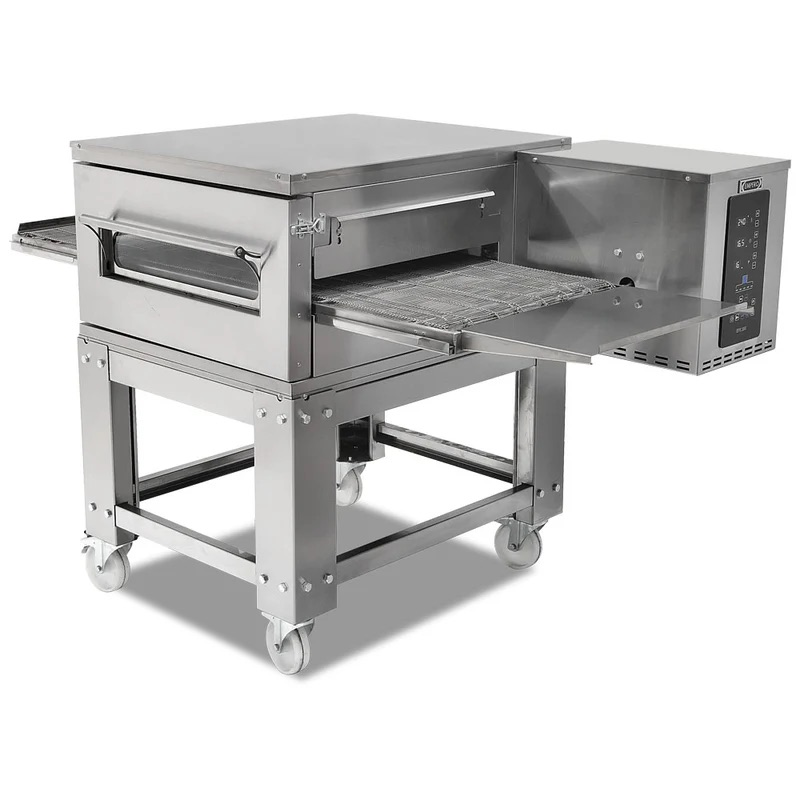 Empero - Elektrikli Konveyörlü Pizza Fırını - Alt Stand Dahil - 610*1575 mm