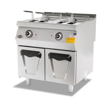 Elektrikli Fritöz Dolaplı - 14+14 L
