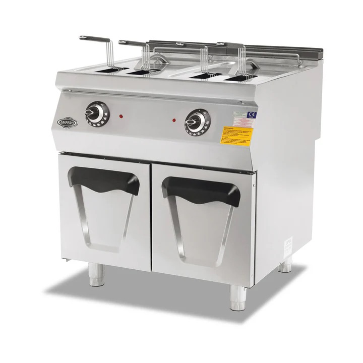 Empero - Elektrikli Fritöz Dolaplı - 14+14 L