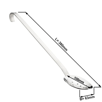 Servis Kepçesi - Ø63mm - Uzunluk:380mm - Paslanmaz Çelik - (4 Adet)