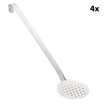 Kevgir - Ø200mm - Sap Uzunluğu: 700mm - Paslanmaz Çelik - (4 Adet)