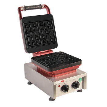 Manuel Waffle Makinesi - Elektrikli - Kare Model - Zamanlayıcılı