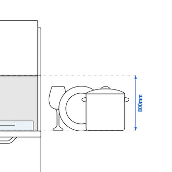Çift Cidarlı Tencere Yıkama Makinesi - 16,7 kW - Deterjan ve Tahliye Pompası ile