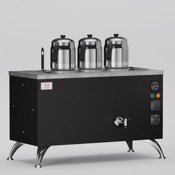Black Pro Compact Elektrikli Çay Makinesi - 30 Lt. - Anka