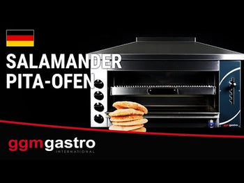 Gazlı Pita Fırını / Salamander PRO - 17,2 kW - Su Banyolu