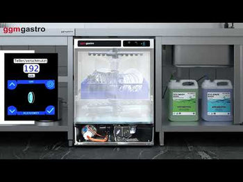 Bulaşık Makinesi - Touch - 3,6 kW - Deterjan Pompası, Parlatıcı Pompası ve Tahliye Pompası ile